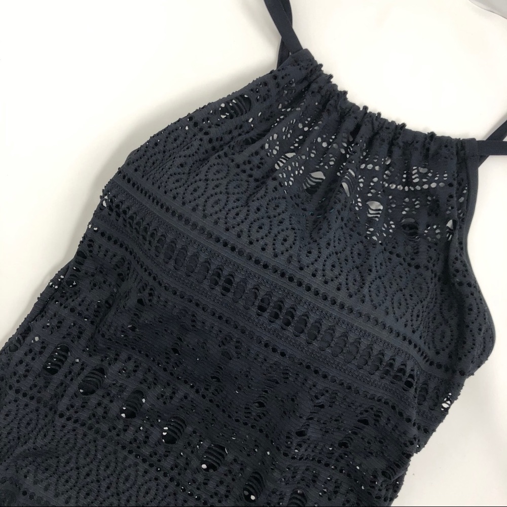 Aqua Green | Crochet One Piece Swimsuit - Picture 3 of 6